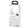 Baseus kabel USB Typ C - Lightning szybkie ładowanie Power Delivery 20 W 2 m biały (CATLGD-A02)