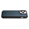 iCarer Leather Oil Wax Case für iPhone 14 Pro Max Lederhülle blau (WMI14220720-BU)