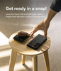 Ringke Folio Signature Flip Leather Case for Samsung Galaxy S22 + (S22 Plus) Black (FSS118R262)