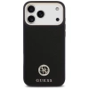 Guess Grained Strass Logo MagSafe case for iPhone 17 Pro Max - black
