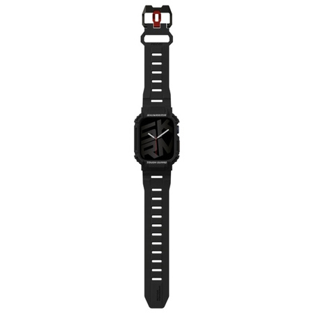 Skinarma pasek+etui Mecha 2in1 Apple Watch 45/44mm czarny/black