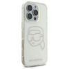 Oryginalne Etui IPHONE 16 PRO MAX Karl Lagerfeld Hardcase IML Rhinestones Karl Head (KLHCP16XHKHDCELT) transparentne