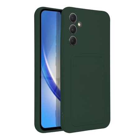 Futerał CARD CASE do SAMSUNG A34 5G zielony