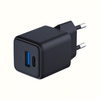 Accessories - 3mk Hyper GaN Charger 20W QC4+ PD PPS USB 1A1C Black EU