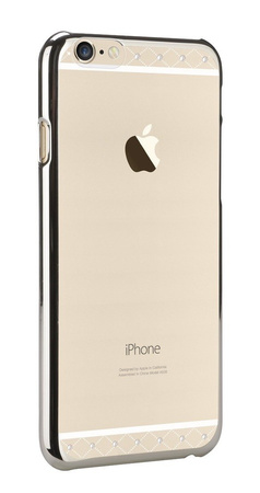 Etui X-FITTED Swarovski IPHONE 6+ Lace srebrne PPLSS
