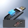 Joyroom JR-CB6 wireless car receiver - gray