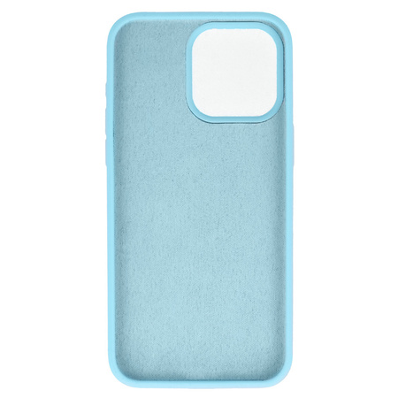 Silicone Lite Case do Samsung Galaxy A32 4G jasnoniebieski