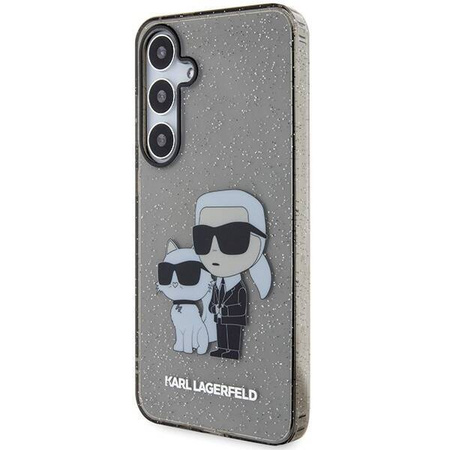 Karl Lagerfeld KLHCS24MHNKCTGK S24+ S926 schwarz/schwarzes Hardcase Glitzer Karl&Choupette