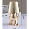 Lampka nocna GOLD MAN Art Deco stojący (wzór 1) MLTL