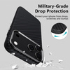TECH-PROTECT ION CARBON MAGSAFE IPHONE 17 PRO BLACK/SILVER