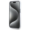 Etui Karl Lagerfeld IML Metal Choupette Head MagSafe na iPhone 15 Plus - białe