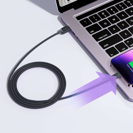 Lightning - USB 2,4A-Kabel 1,2 m Joyroom S-AL012A14 - Schwarz
