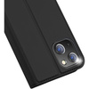 Etui do iPhone 15 Plus pokrowiec z klapką i portfelem Dux Ducis Skin Pro - czarne