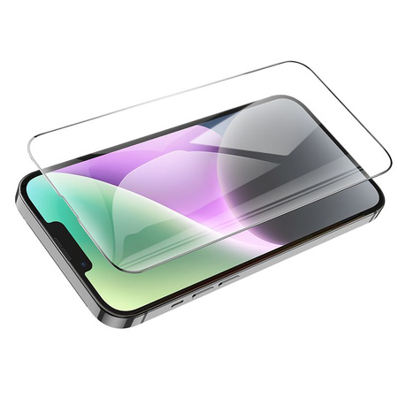 HOCO szkło hartowane HD 5D Guardian shield (SET 10in1) - do iPhone 13 Pro Max / 14 Plus czarny (G14)