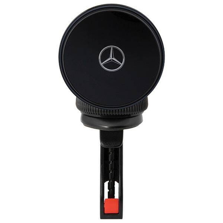 Uchwyt magnetyczny Mercedes Silver Stars MagSafe do kratki wentylacyjnej lub na szybę - czarny