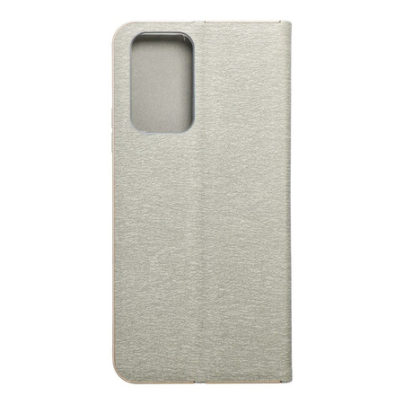 Kabura LUNA Book Gold do XIAOMI Redmi NOTE 10 Pro srebrny