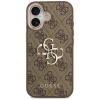 Guess 4G Big 4G Classic Logo Case for iPhone 17 - Brown and Gold