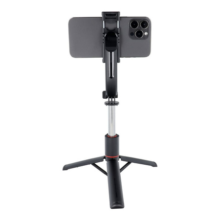 Zestaw / uchwyt selfie z pilotem na bluetooth tripod czarny SSTR-13