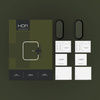 SZKŁO HYBRYDOWE HOFI HYBRID PRO+ 2-PACK XIAOMI SMART BAND 9 / 9 NFC BLACK