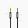 Ugreen Audiokabel 2 x Miniklinke 3,5 mm 2 m schwarz (50363 AV112)