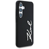 Karl Lagerfeld nakładka HC Silicone Sign Metal Logo do Samsung Galaxy S25 czarna