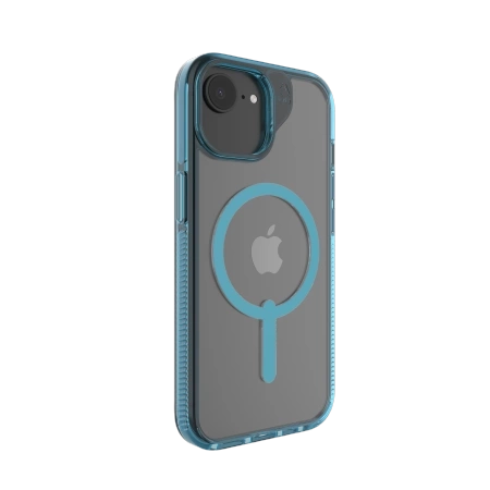 ZAGG Santa Cruz Snap Case with MagSafe for iPhone 16e (2025) / 15 / 14 / 13 - Blue