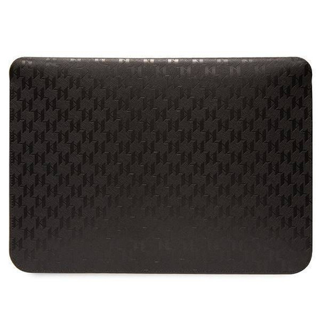 Karl Lagerfeld wsuwka KLCS16SAKHPKK 16” czarna Sleeve Mono Saffiano Ikonik