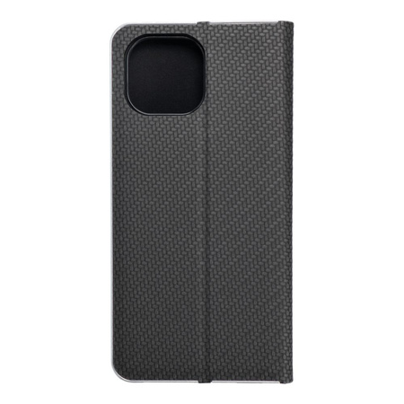 Kabura LUNA Book Carbon do XIAOMI Mi 11 Lite 5G / Mi 11 Lite LTE ( 4G ) / Mi 11 Lite NE czarny