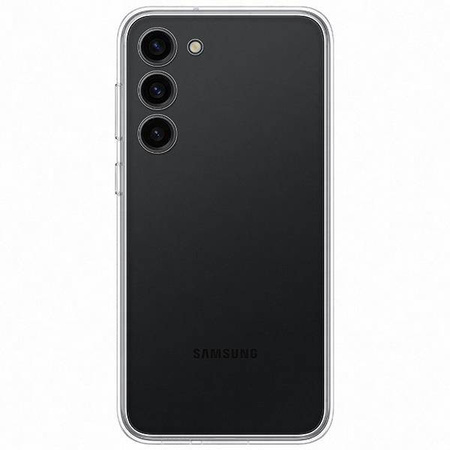 Samsung Frame Cover Hülle für Samsung Galaxy S23+ Hülle mit austauschbaren Rückseiten schwarz (EF-MS916CBEGWW)