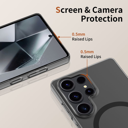 Etui Tech-Protect MagSlim MagSafe na Samsung Galaxy S25 Ultra - czarne