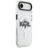 Karl Lagerfeld IML Karl Sketch Logo MagSafe Case for iPhone 17 Air - Transparent