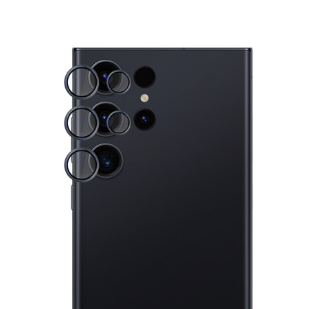 Samsung Galaxy S23 Ultra - HARDY Lens Protection Pro Black
