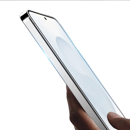 Dux Ducis Privacy Tempered Glass für Samsung S25 - Schwarzer Rahmen