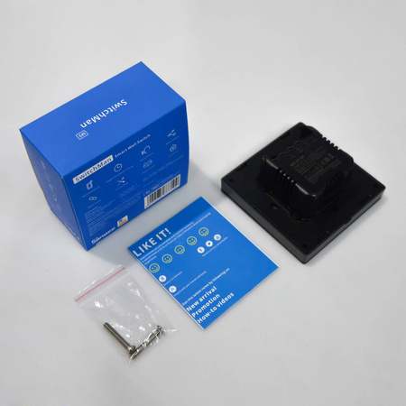 Sonoff Smart 2-Kanal WLAN Wandschalter schwarz (M5-2C-86)