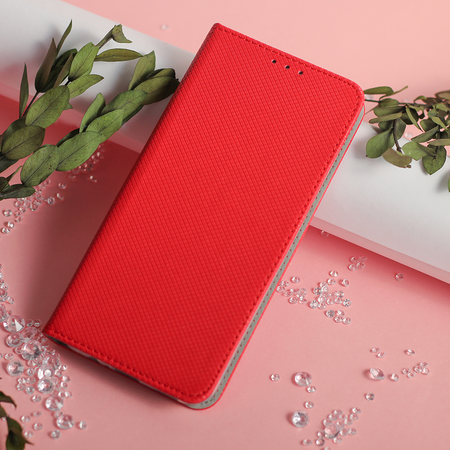 Etui Smart Magnet do Realme 14 Pro Plus 5G czerwone