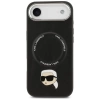 Etui Karl Lagerfeld Karl Pin MagSafe do iPhone Air - czarne