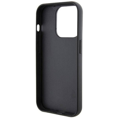 Karl Lagerfeld nakładka do iPhone 14 Pro Max 6,7&quot; KLHCP14XGSACHPK HC GRIPSTAND SAFFIANO CHOUPETTE PINS czarna