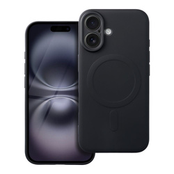 Futerał SILICONE MAG COVER kompatybilny z MagSafe do IPHONE 16 czarny