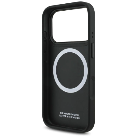 BMW M Perforated Stripe Logo MagSafe Case für iPhone 17 Pro – Rot