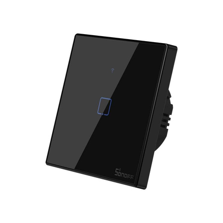 Sonoff T3EU1C-TX touch Wi-Fi wireless wall smart switches RF 433 MHz black (IM190314018)