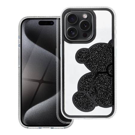 Futerał TEDDY BEAR do IPHONE 17 Pro czarny