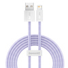 Kabel USB do Lightning Baseus Dynamic, 2.4A, 2m (Fioletowy)