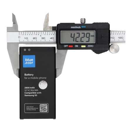 Bateria do Samsung Galaxy S5 2800 mAh Li-Ion Blue Star PREMIUM