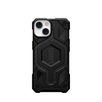 UAG Monarch - Schutzhülle für iPhone 14 Plus kompatibel mit MagSafe (Kohlefaser)