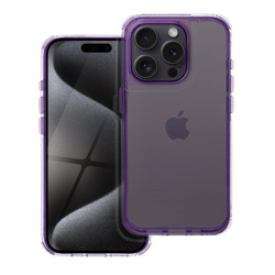 Futerał MATRIX CLEAR do IPHONE 16 Pro Max jasnofioletowy
