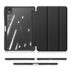 Dux Ducis Toby Armored Flip Smart Case für Oppo Pad mit Stifthalter Schwarz