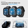 SZKŁO HYBRYDOWE SPIGEN ELITE SHIELD ”EZ FIT” 2-PACK APPLE WATCH 10 (46 MM) CLEAR