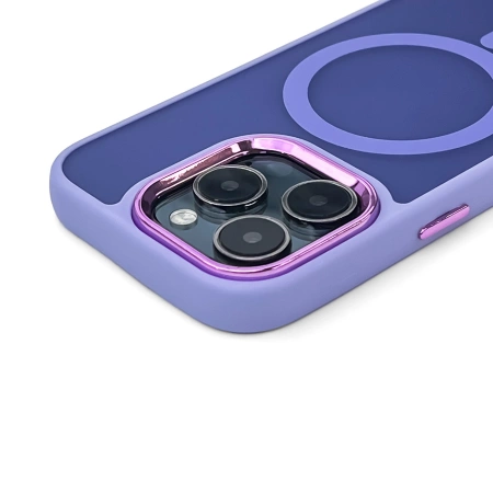 Magnetic Collection MagSafe iPhone 16 Pro Max Case - Purple