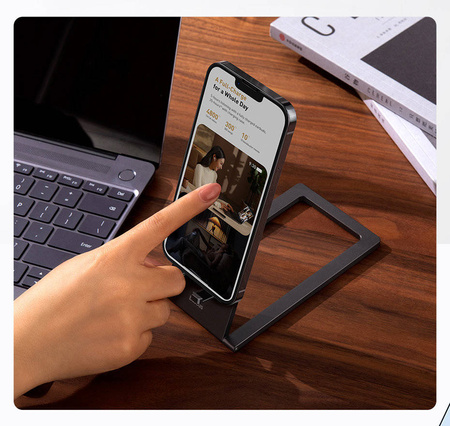 Baseus foldable desk stand tablet holder gray (LUKP000013)