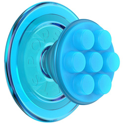Uchwyt i podstawka do telefonu           Popsockets Translucent FG-Popper MagSafe niebieski 807325